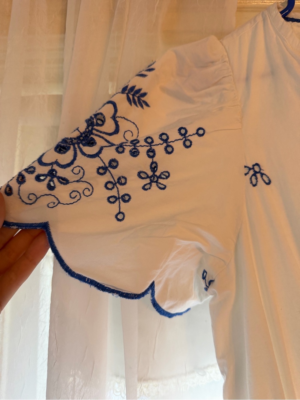 Somerset Maxi Dress Eyelet -S - Picture 8 of 13